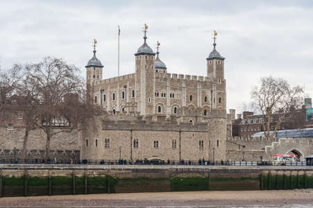 London, UK - circa March 2012: Traitors gate in Tower of Londonのeditorial素材