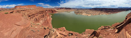 Lake Powell and Colorado River in Glen Canyon National Recreation Area, Utah