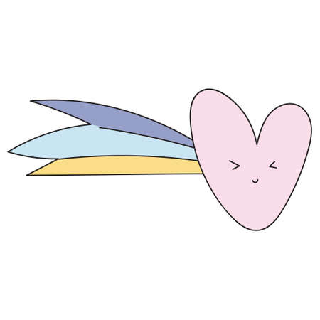 Minimalist Asian Girl Character illustration vector. This vector is perfectly crafted for various purposesのイラスト素材