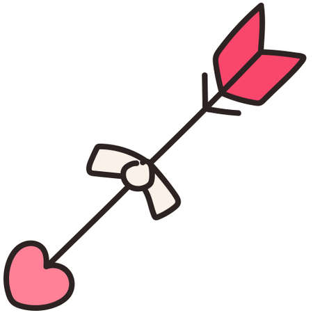 Cute Valentine's Elements and Character illustration vector. This vector is perfectly crafted for various purposes on the topic of: Valentineのイラスト素材