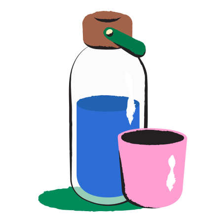 Yoga and Meditation illustration vector. This vector is perfectly crafted for various purposes on the topic of: Yoga and Meditationのイラスト素材