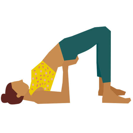 Yoga and Meditation illustration vector. This vector is perfectly crafted for various purposes on the topic of: Yoga and Meditationのイラスト素材