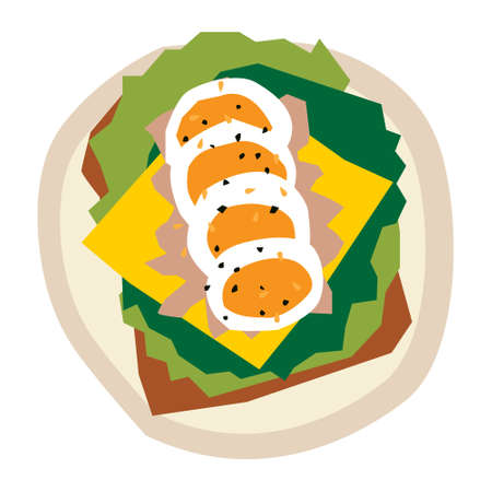 Healthy illustration vector. This vector is perfectly crafted for various purposes on the topic of: Healthyのイラスト素材