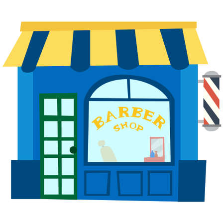 Storefront and Decoration illustration vector. This vector is perfectly crafted for various purposes on the topic of: Storefront and Decorationのイラスト素材