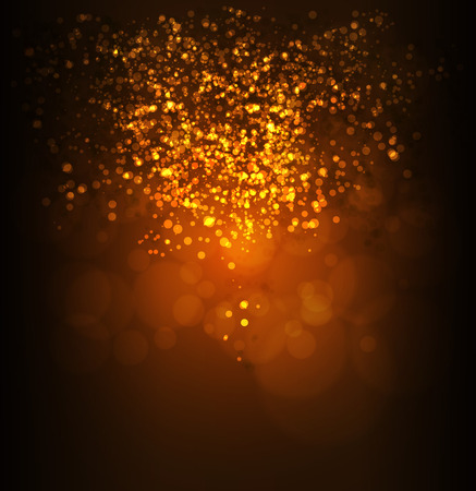 Illustration for Abstract bokeh digital background. Vector illustration. - Royalty Free Image