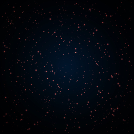 Abstract background with twinkling stars vintage.のイラスト素材