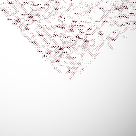 Abstract technological background.のイラスト素材