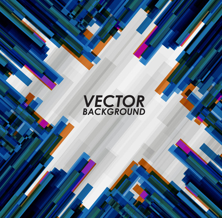 Abstract squares vector background.のイラスト素材