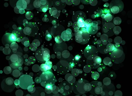Abstract bokeh digital background. Vector illustrationのイラスト素材