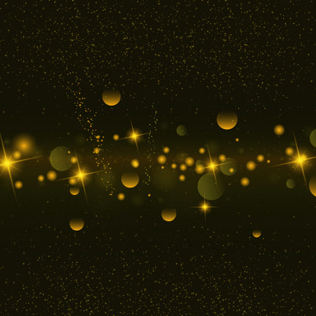 Abstract background with twinkling stars vintage. Vector illustration.のイラスト素材