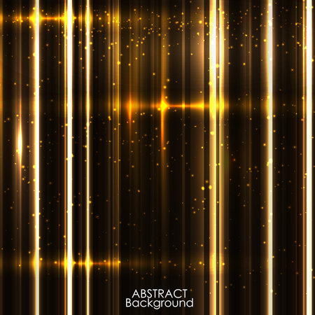 Background image with light gold flares.のイラスト素材