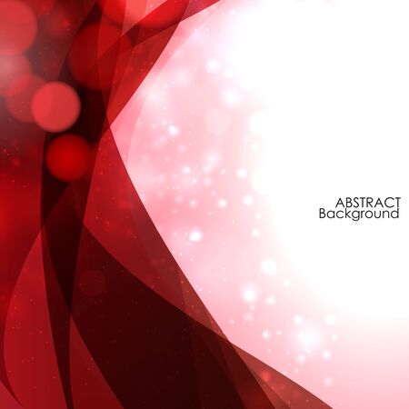 Abstract Wave with bokeh background.のイラスト素材