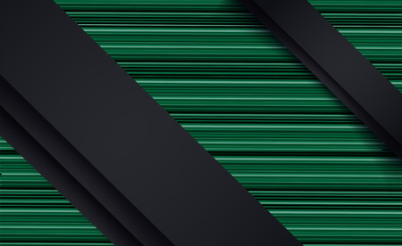 Abstract striped lined horizontal glowing background. Vector illustration.のイラスト素材