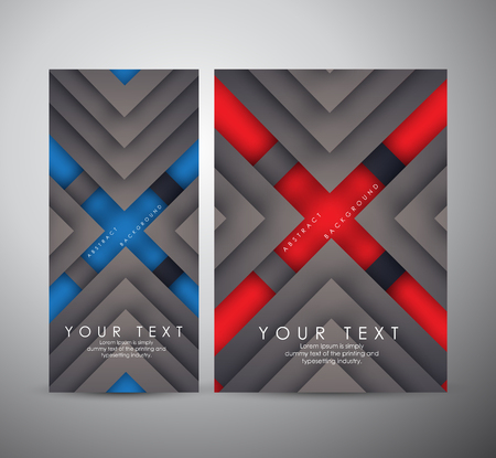 Brochure business design Abstract modern geometric digital - Vector Background.のイラスト素材