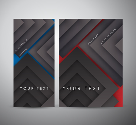 Brochure business design Abstract modern geometric digital - Vector Background.のイラスト素材