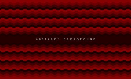Water wave background, Red light color background, Vector illustration.のイラスト素材