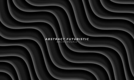 Water wave background, color background, Abstract futuristic art wallpaper. Vector illustration.のイラスト素材