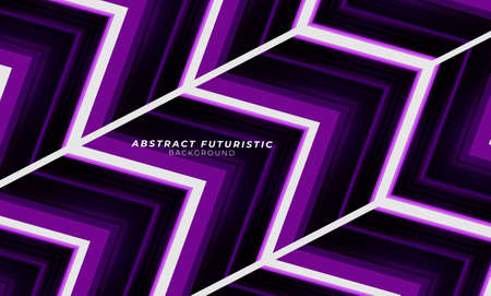 Abstract arrow and geometric hi-tech background. Abstract futuristic art wallpaper. Vector...