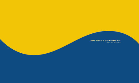 Curve Background, creative of space design and futuristic perspective design. Two tone background, Abstract art wallpaper. Vector illustration.のイラスト素材