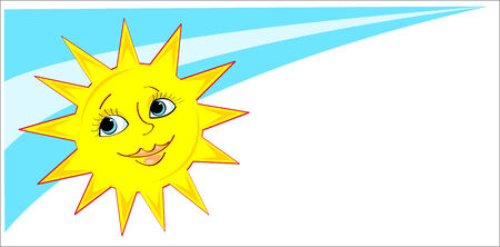 Sun-girl. のイラスト素材