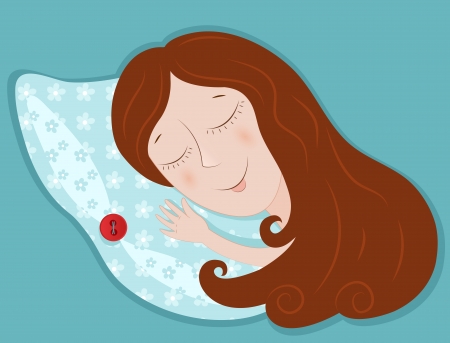 New pillow のイラスト素材