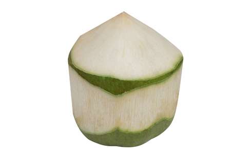 Isolated fresh coconutの写真素材