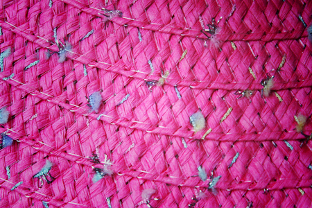 Texture straw hatの写真素材