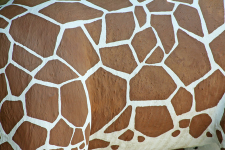 Texture giraffe statueの写真素材