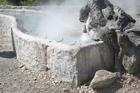 Sankampang Hot Spring pond ,Chiang Mai,のeditorial素材