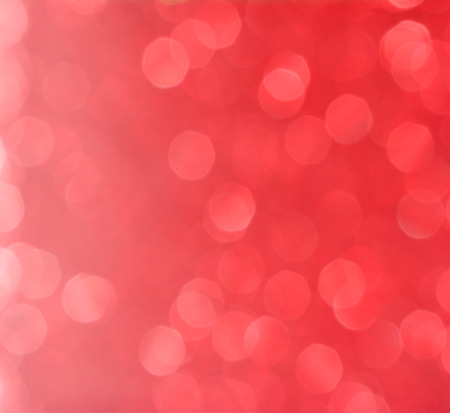 Colorful red glitter abstract bokeh pattern for Christmas background