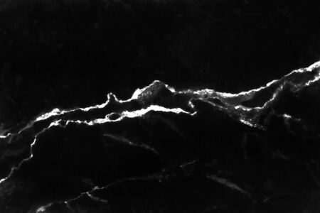 Marble black cracked white texture abstract  nature veins backgroundの写真素材