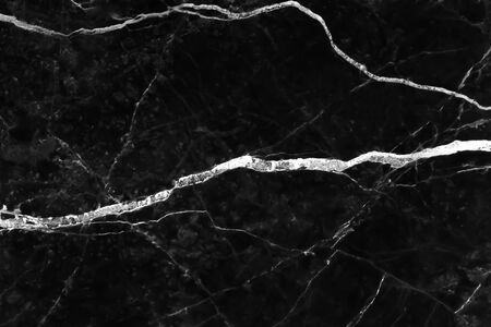 Marble veins black surface patterns abstract nature backgroundの写真素材