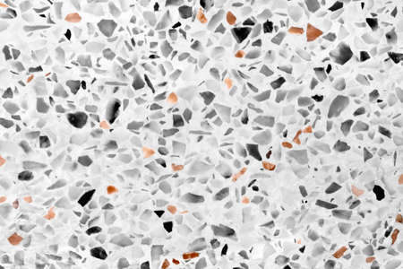 Natural rock  decorative on concrete wall in seamless patterns light brown background
