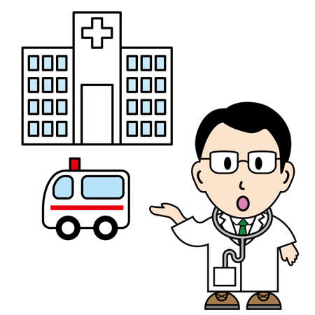 Doctorのイラスト素材
