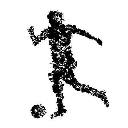 Football playersのイラスト素材