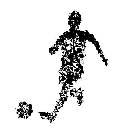 Football playersのイラスト素材