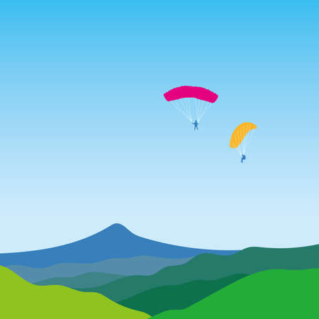 Outdoor leisureのイラスト素材