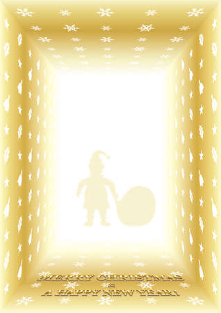 Santa Claus has comeのイラスト素材