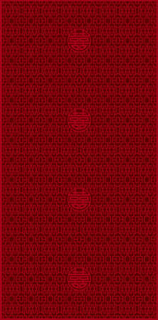Chinese traditional lattice pattern created with vector dataのイラスト素材
