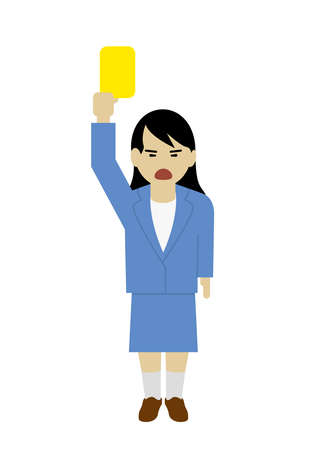 Judgment of senior employees (Created with vector data)のイラスト素材