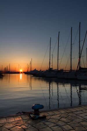 sunrise in Neptuneの写真素材