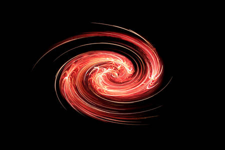 Abstract red twirl backgroundの写真素材