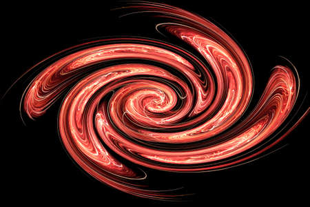 Abstract red twirl backgroundの写真素材