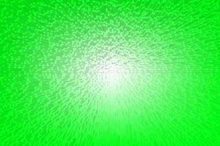 Abstract geometric background stacked green cubeの写真素材