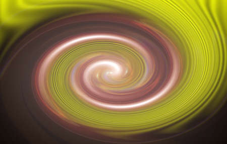 Abstract yellow and black spiral backgroundの写真素材