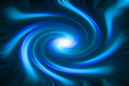 Abstract blue spiral backgroundの写真素材