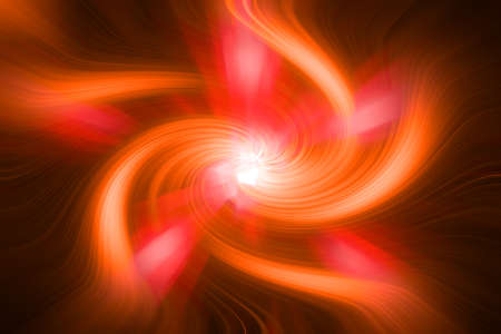 Abstract red and orange spiral backgroundの写真素材