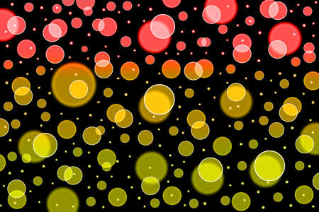 Abstract colorful bokeh backgroundの写真素材