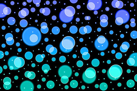 Abstract colorful bokeh backgroundの写真素材
