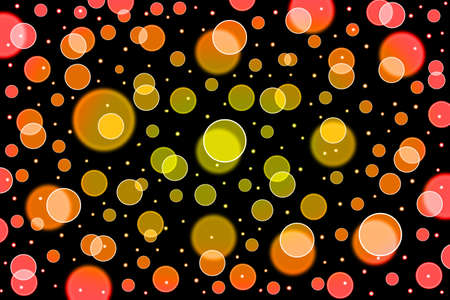 Abstract colorful bokeh backgroundの写真素材